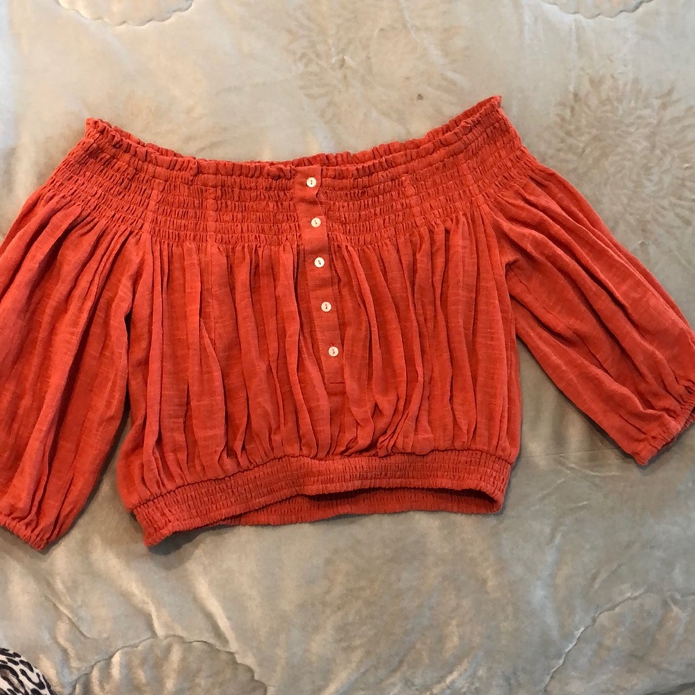 NWOT We the Free OFF Shoulder Top
